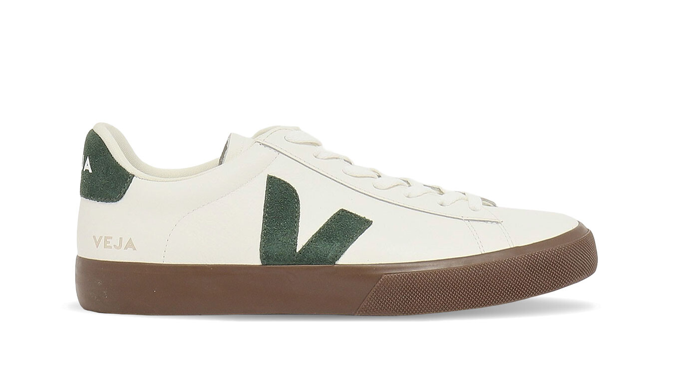 Ženy sneakersy Veja Campo Leather White