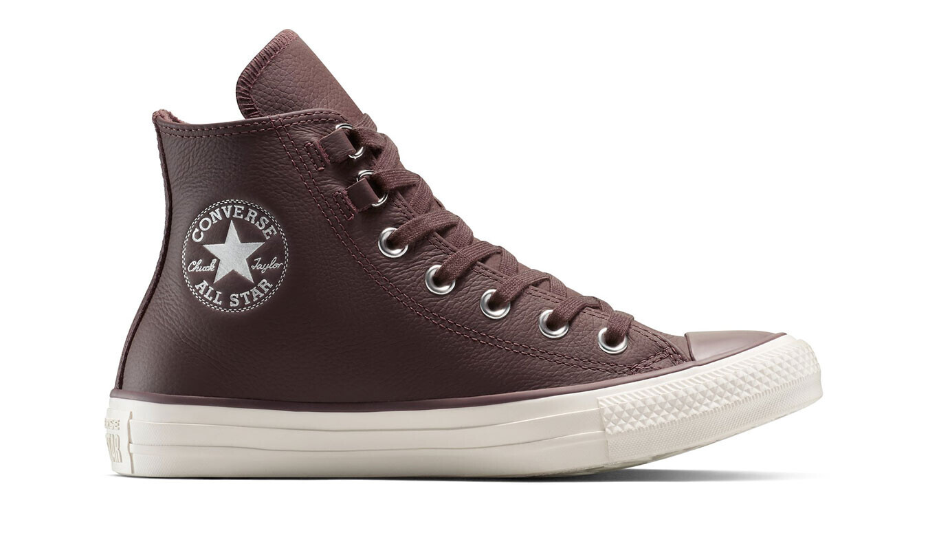 Converse Chuck Taylor All Star kožené tenisky hnedé