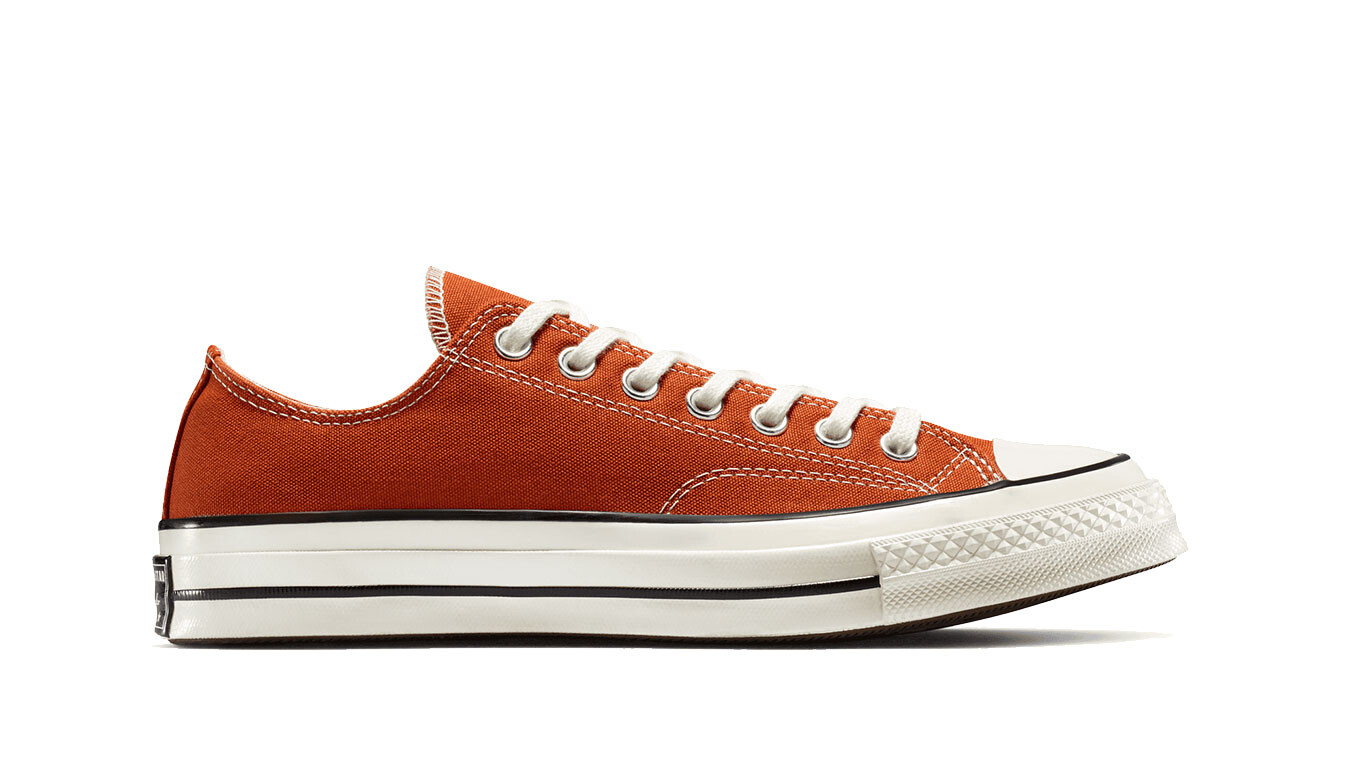 Oranžové tenisky Converse Chuck 70