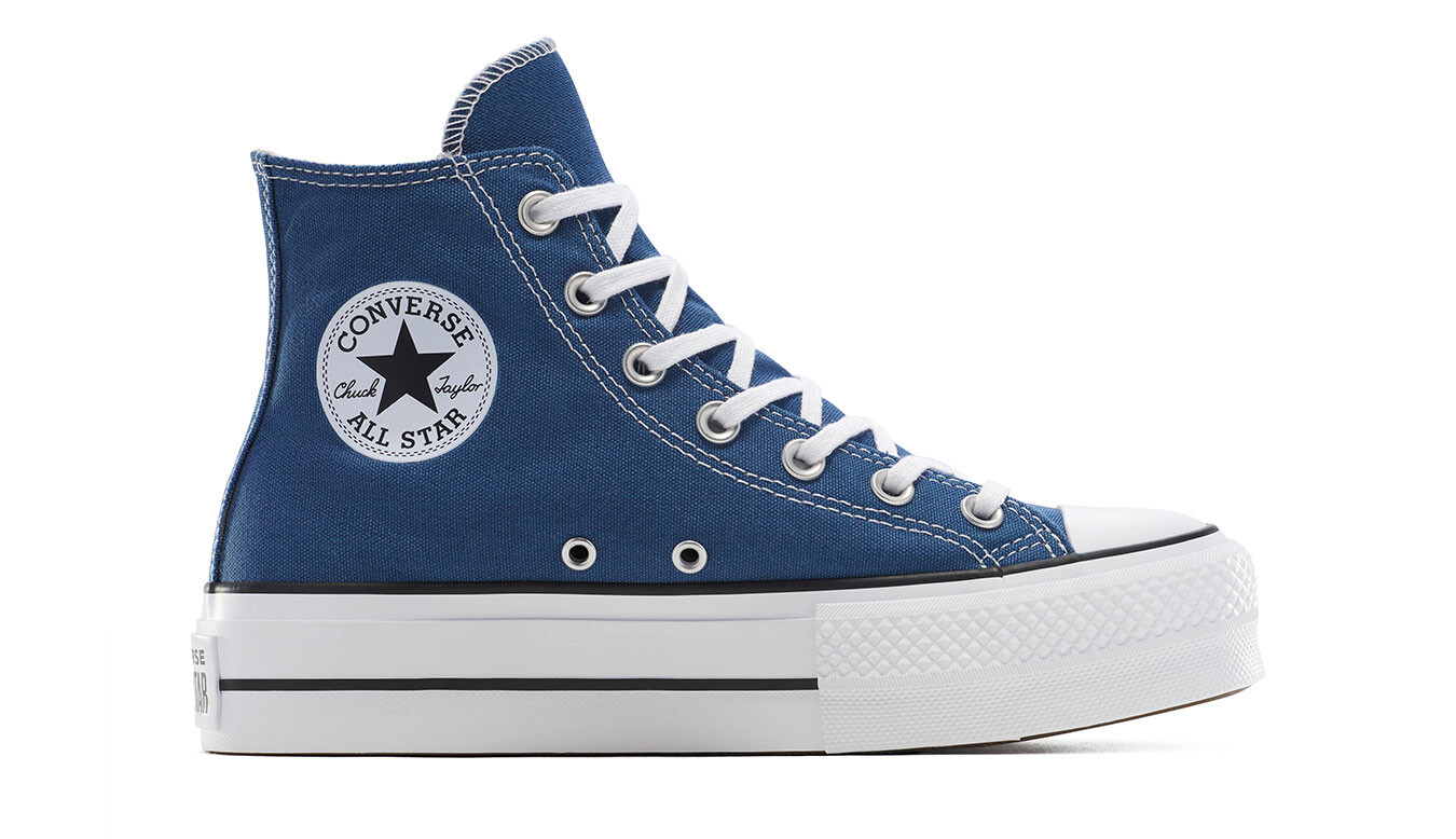 Sneakers Converse Chuck Taylor All Star Lift Platform Modré