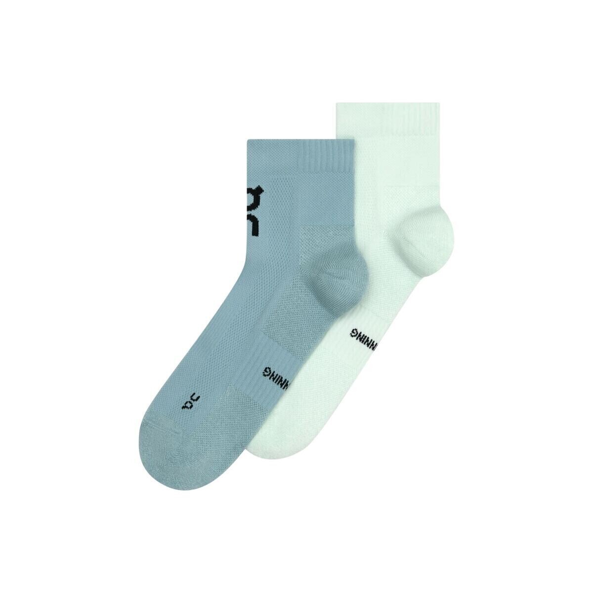 Unisex ponožky On Core Run Sock Mid 2-pack