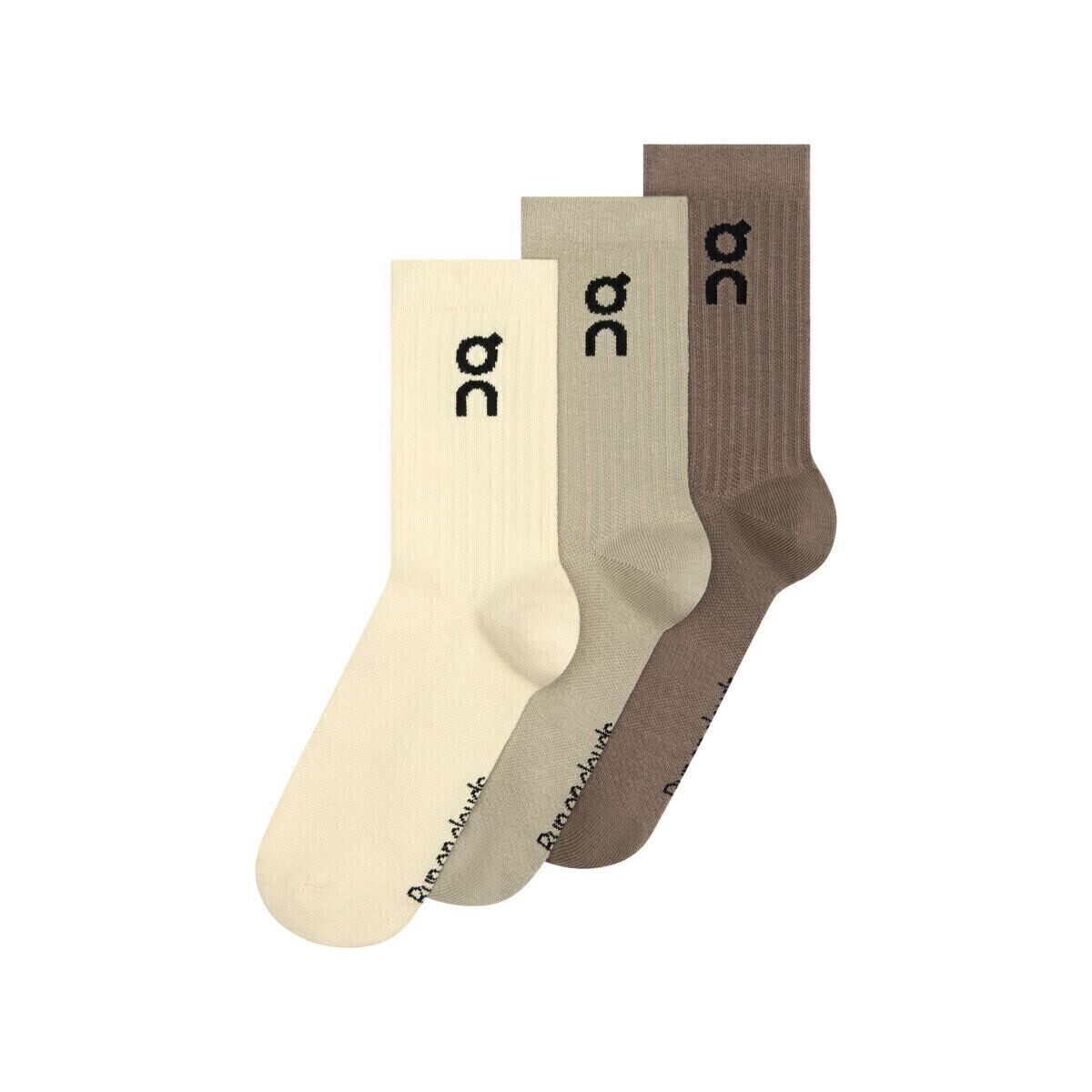 Unisex ponožky On Logo Sock High 3-pack