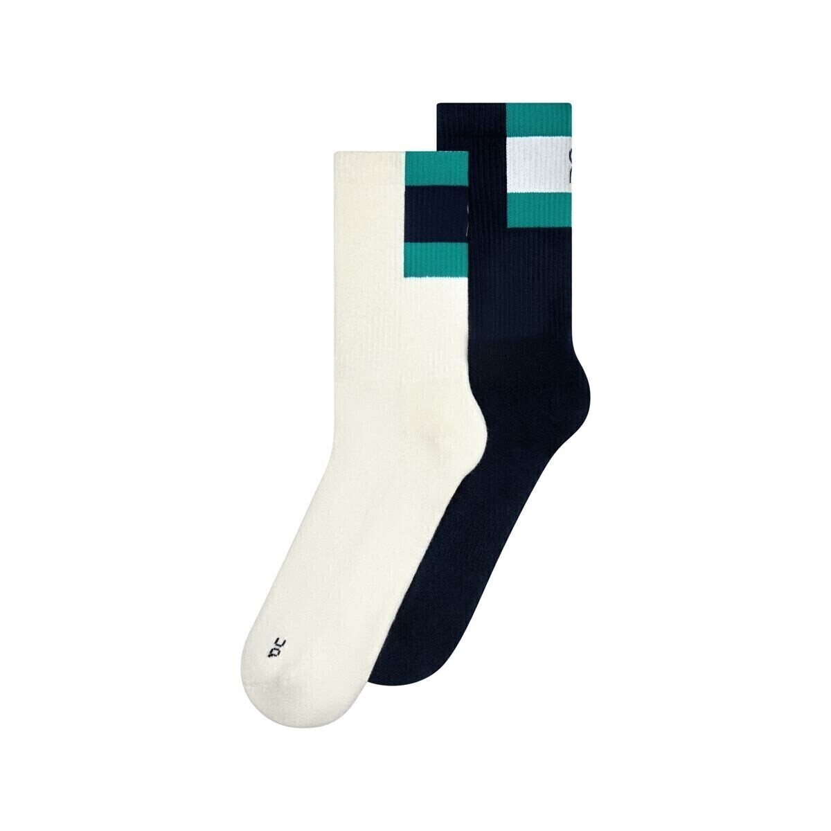 Unisex ponožky On Courtside Sock High 2-pack