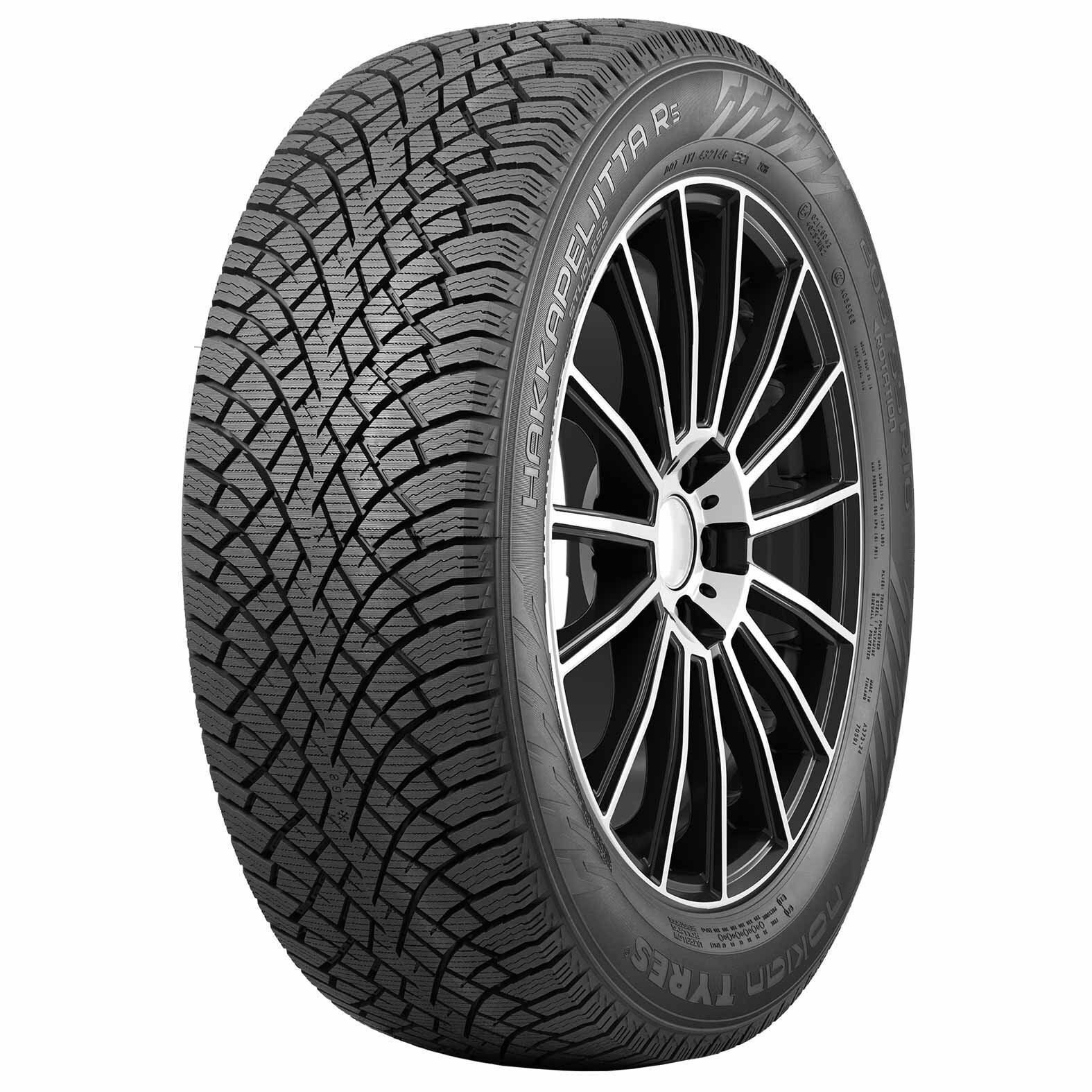 Nokian Tyres Hakkapeliitta R5 235/45 R18 98T XL FR 3PMSF ICE GRIP SilentDrive Aramid EV