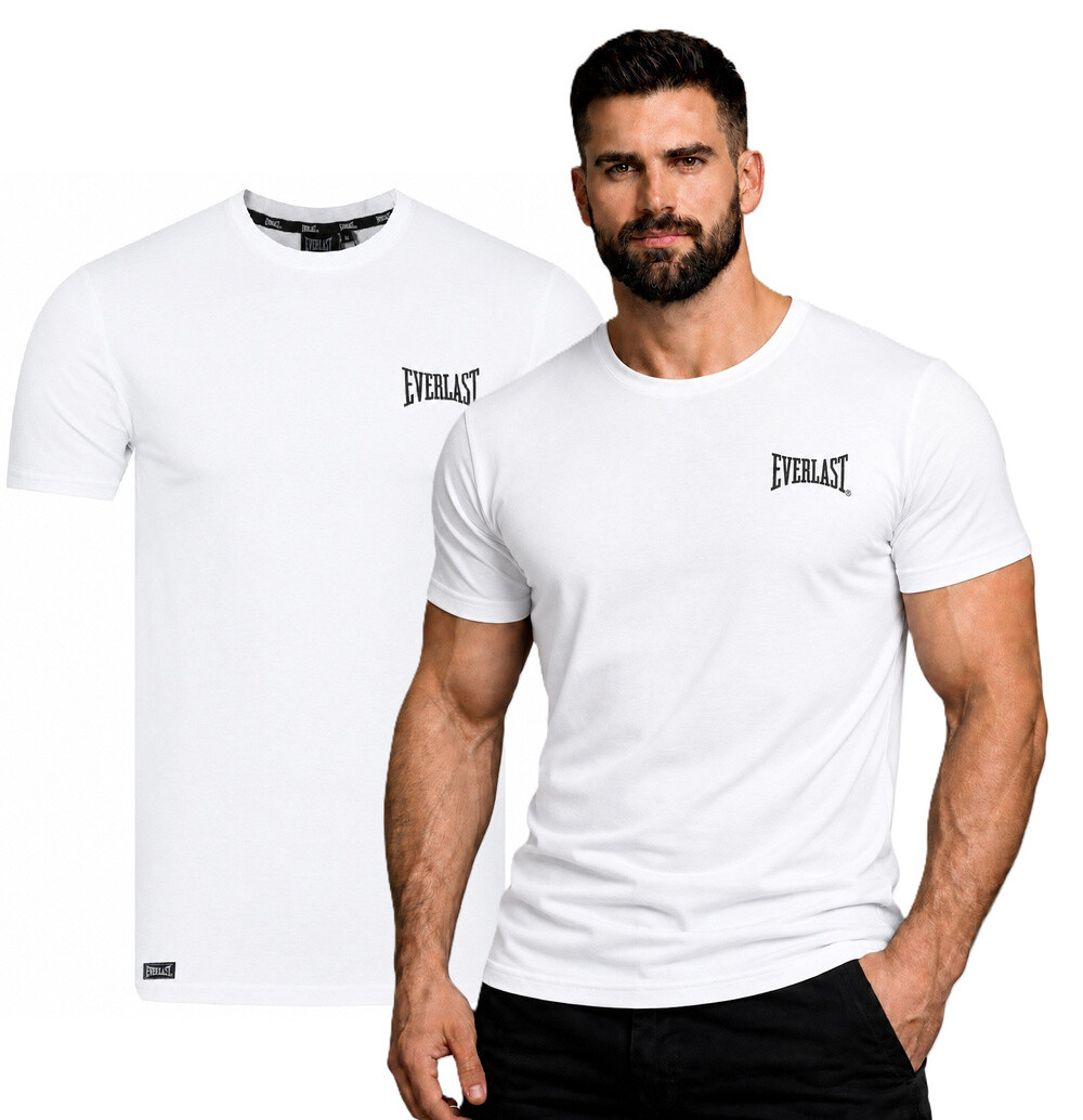 Pánske tričko Everlast EL014 biele