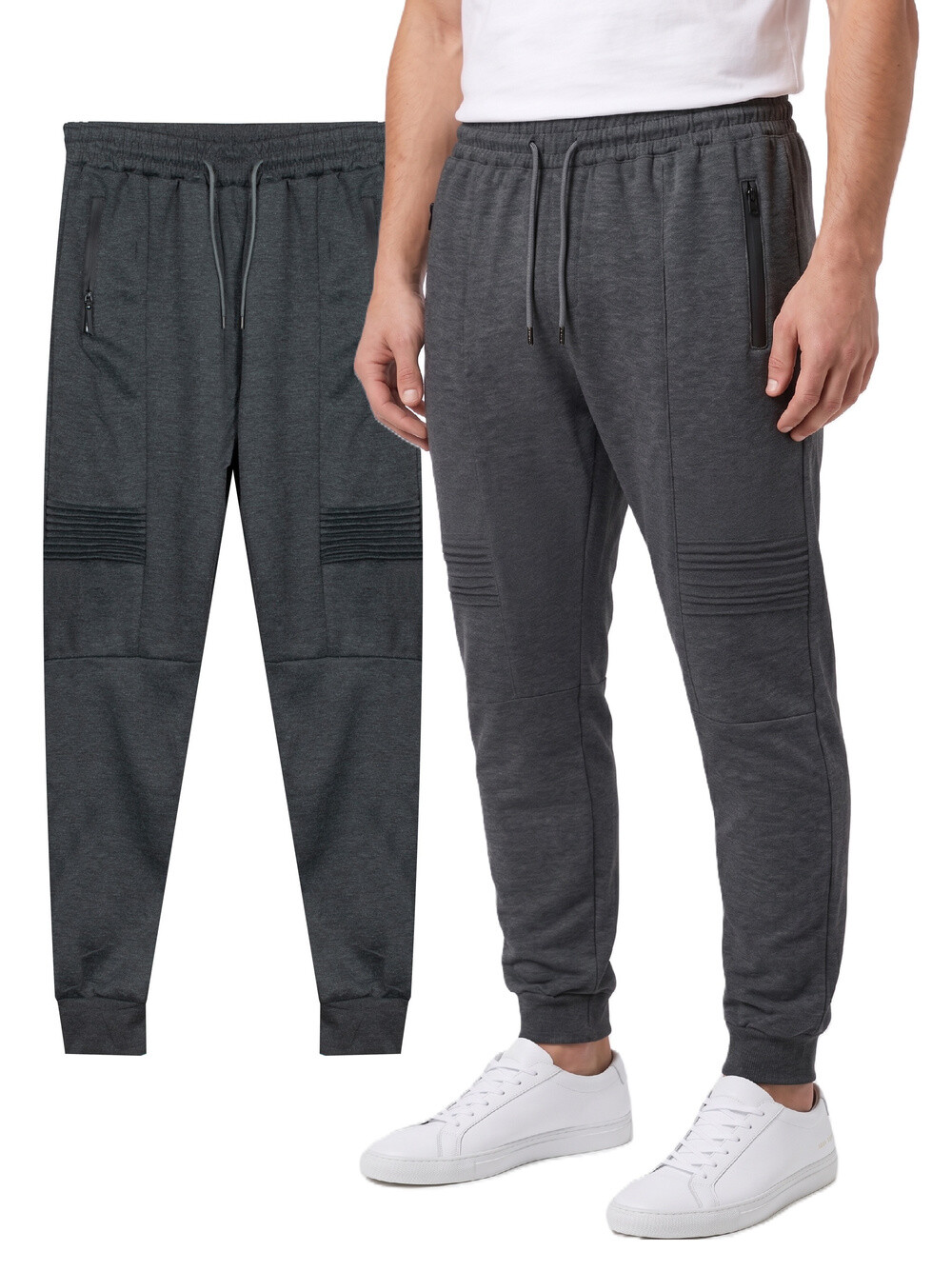 J.Style - Pánske tepláky, tmavosivé