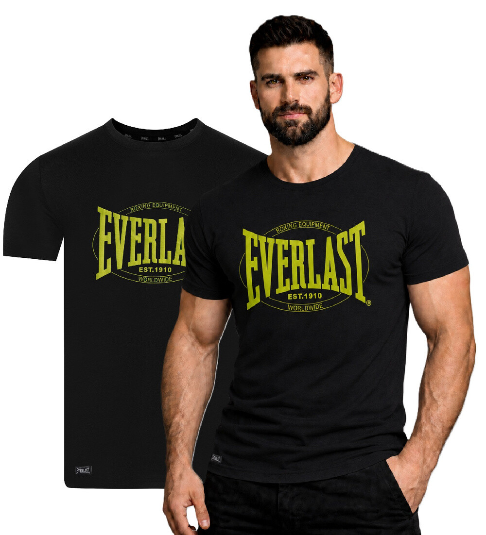 Pánske tričko Everlast EL054 čierne