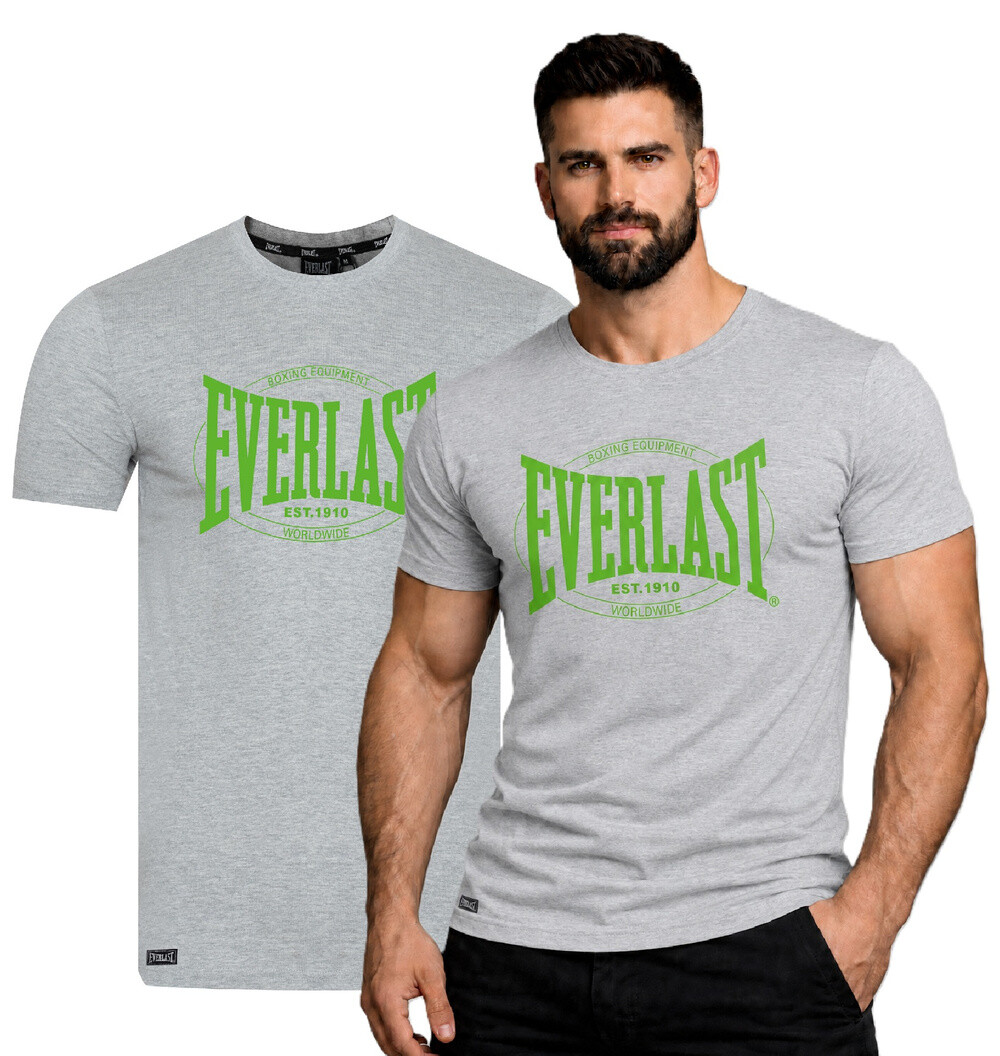 Pánske tričko Everlast El054 šedé