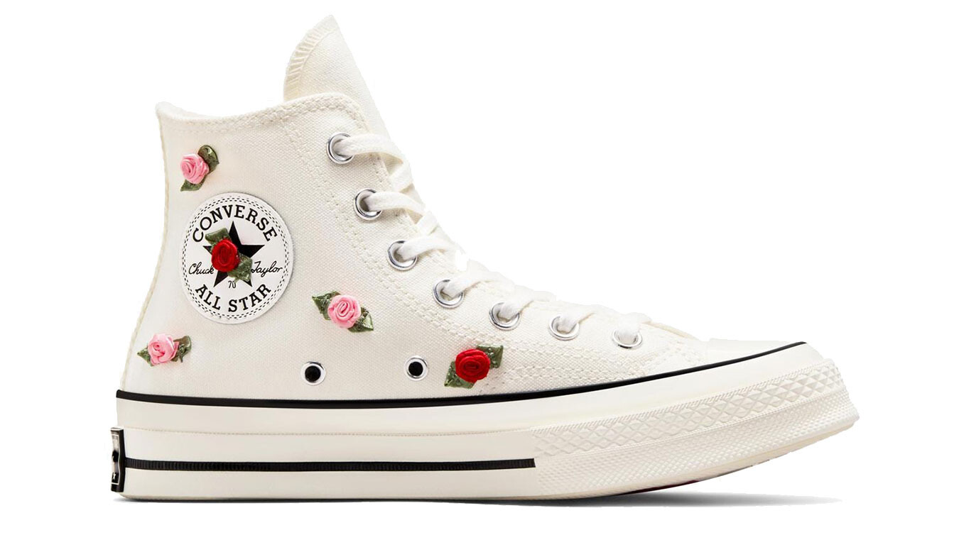Dámske tenisky Converse Chuck 70 Valentine's Day biele