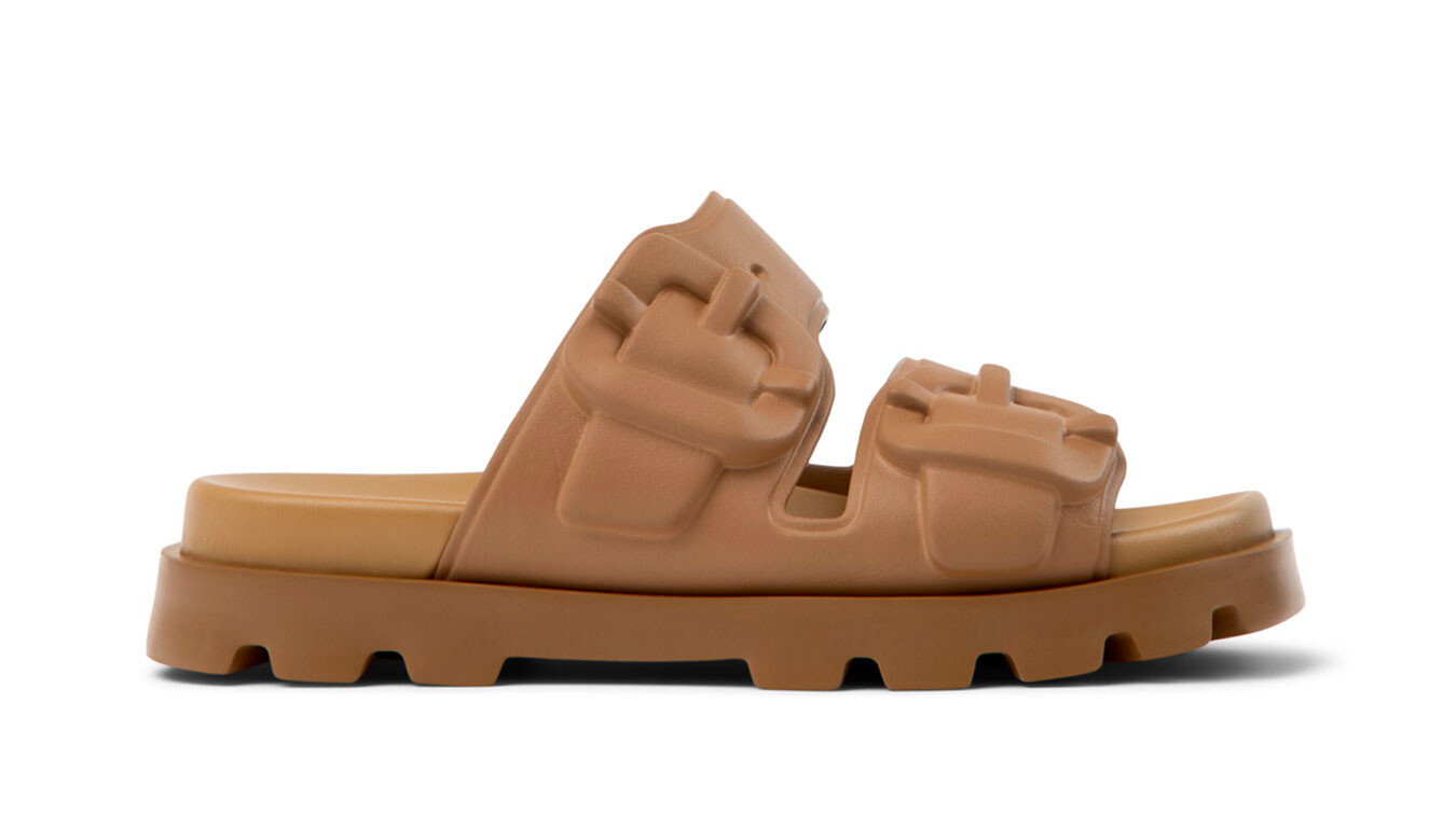 Sandále - Camper Brutus Sandal W 3D Igar Hnedé