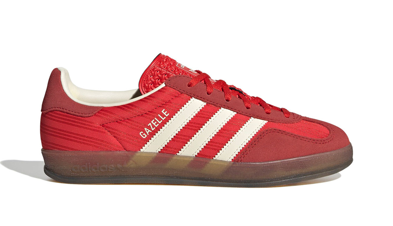 adidas Originals Sneakers Gazelle Indoor W Červené