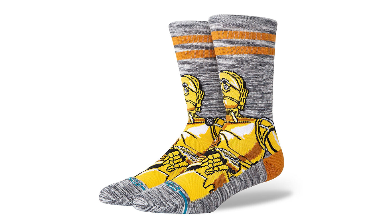 Ponožky Stance C3PO Crew Gold