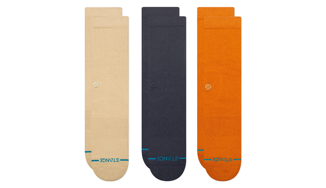 Ponožky Stance Icon Crew 3 Pack Multicolor