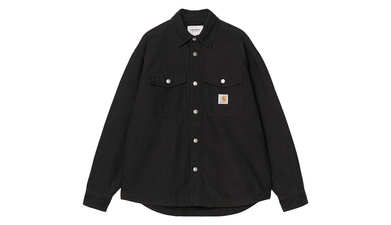 Košeľová bunda Carhartt WIP Selby čierna