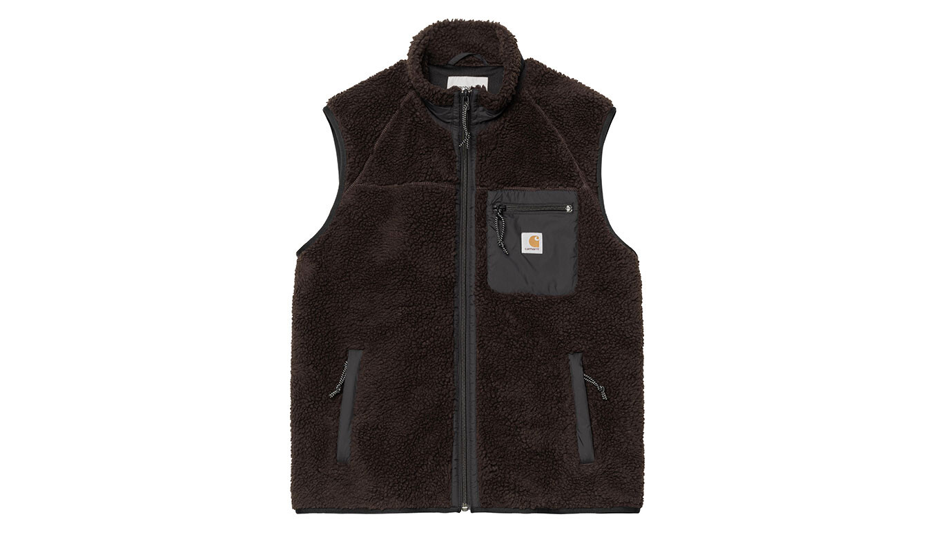 Carhartt WIP Prentis Vest Liner hnedej farby
