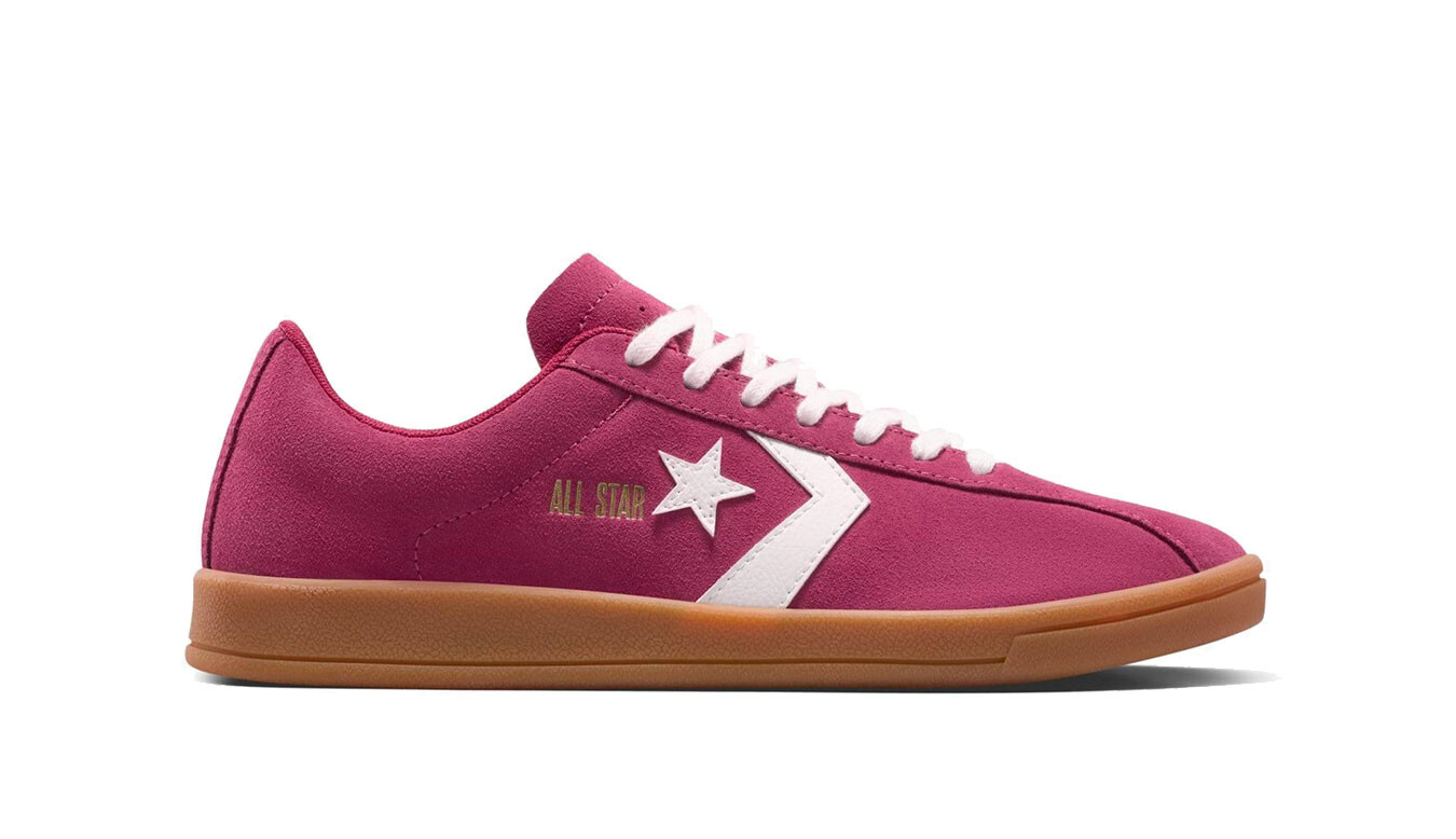 Ružové semišové tenisky Converse All Star
