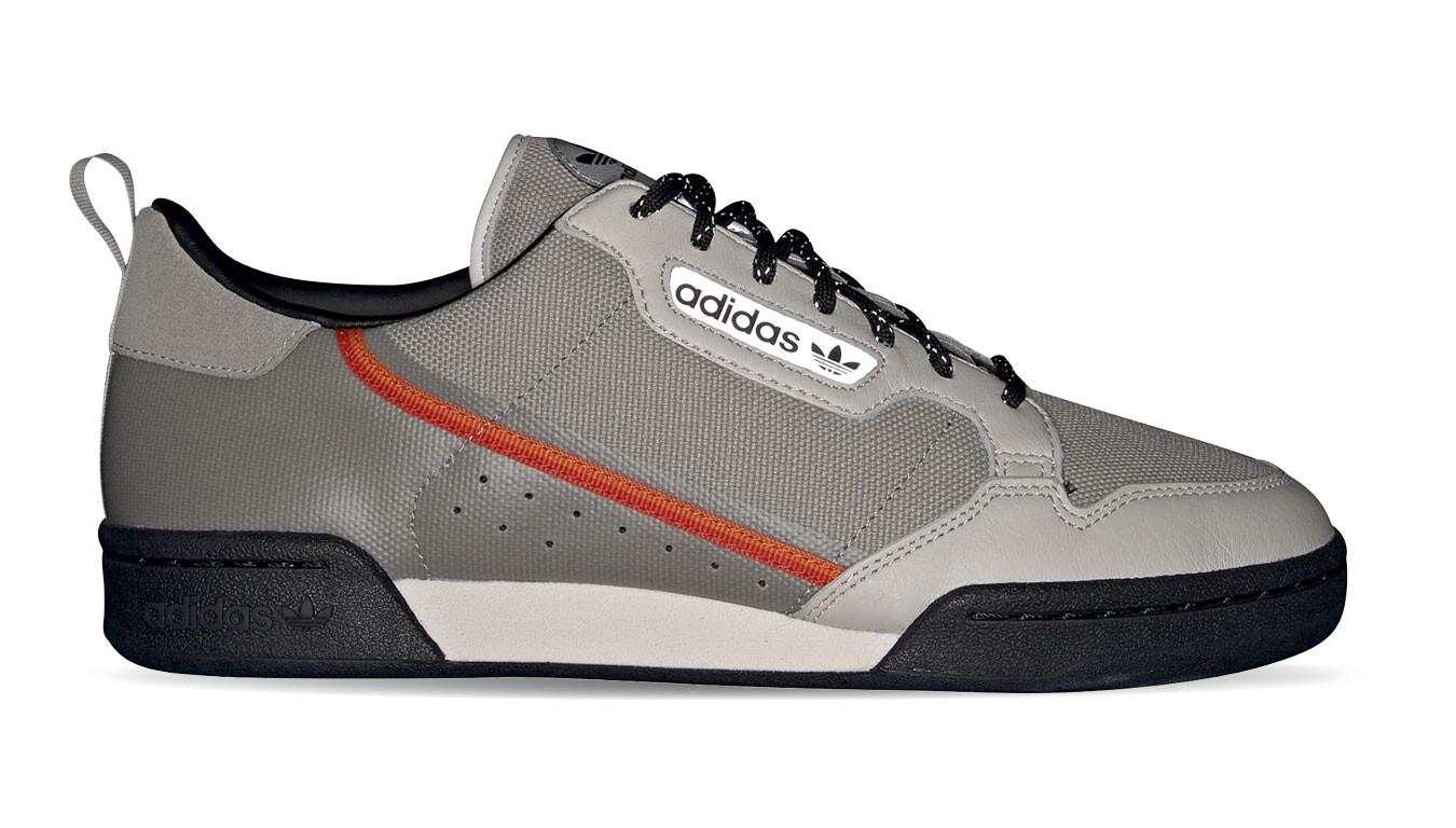 adidas Originals tenisky - Continental 80 sivé