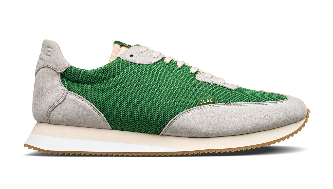 Clae RUNYON MICROGREY OLIVE tenisky