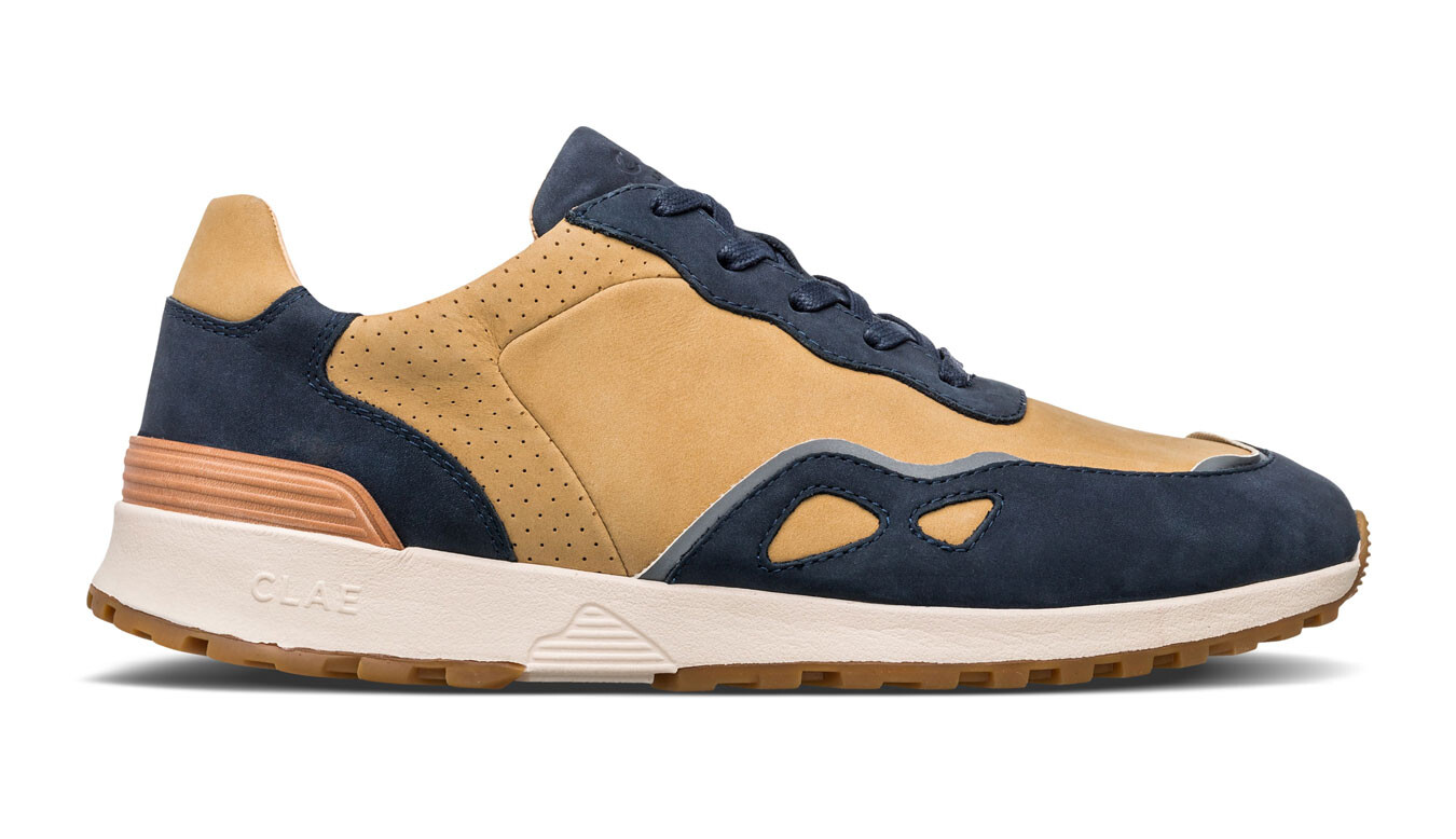 Pánske tenisky Clae Hayden Navy Camel