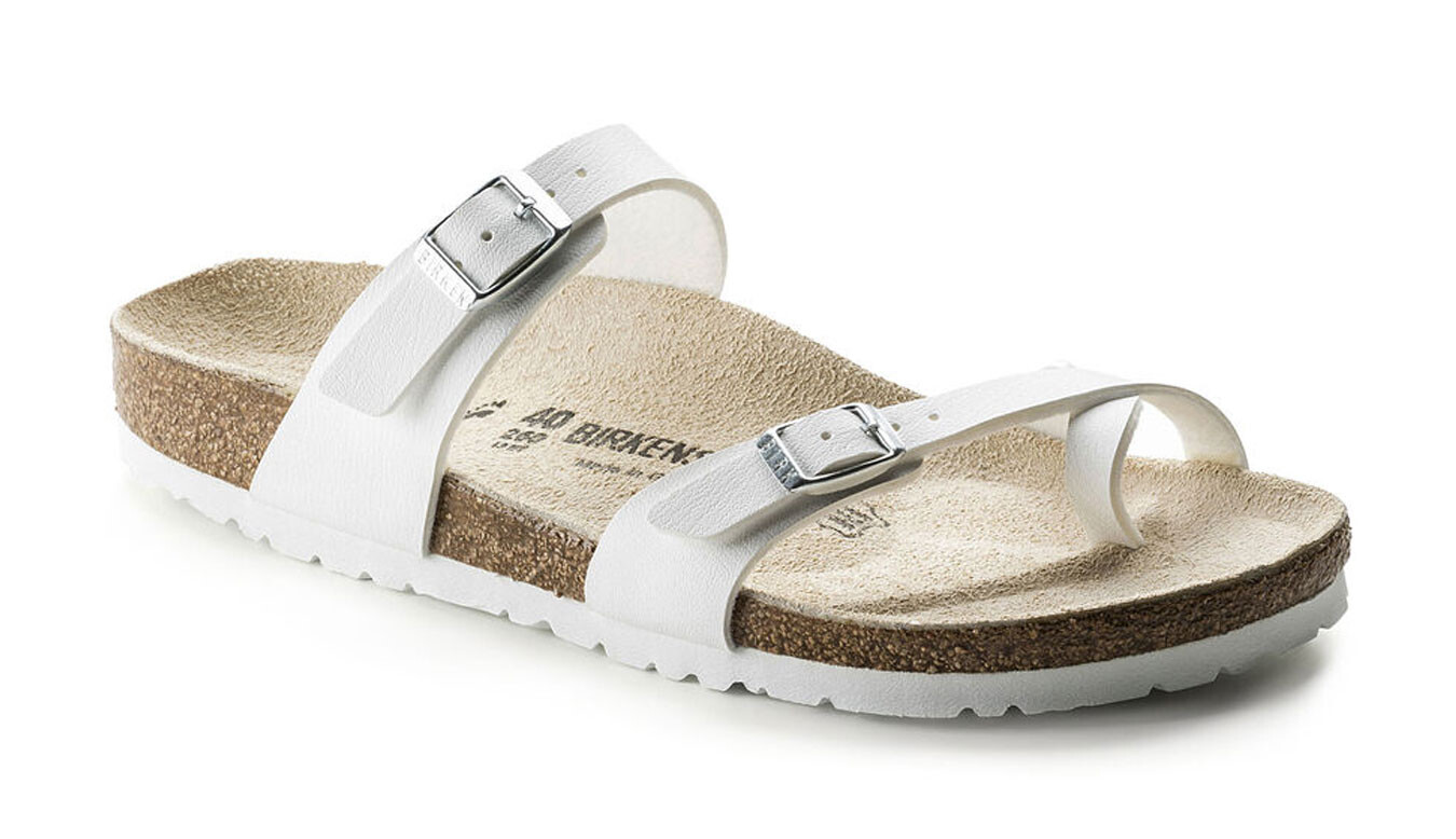 Sandále Birkenstock Mayari Birko-Flor biele