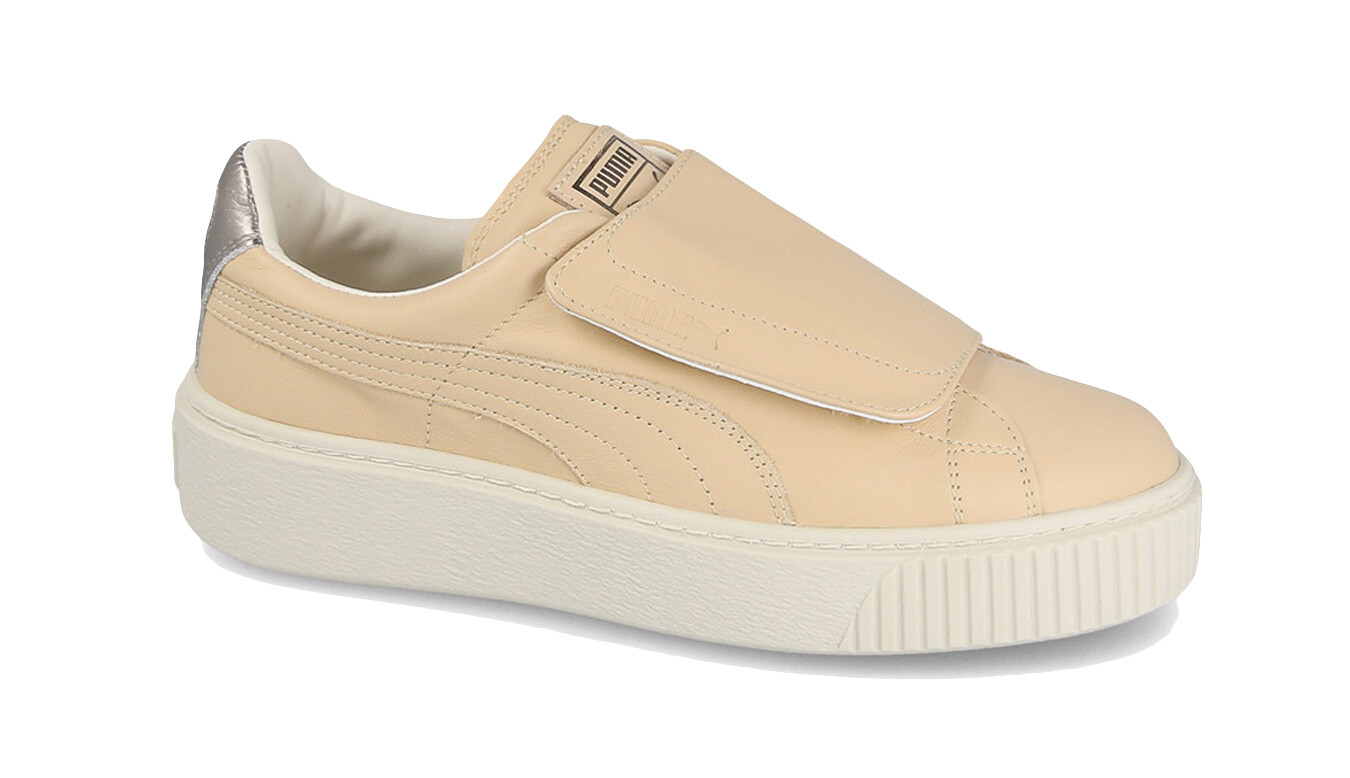 Sneakersy Puma Platform Strap Up W Ružové