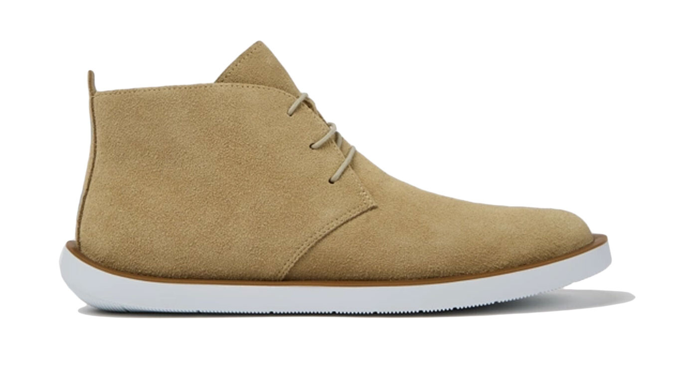 Camper Wagon Nubuck svetlohnedé topánky