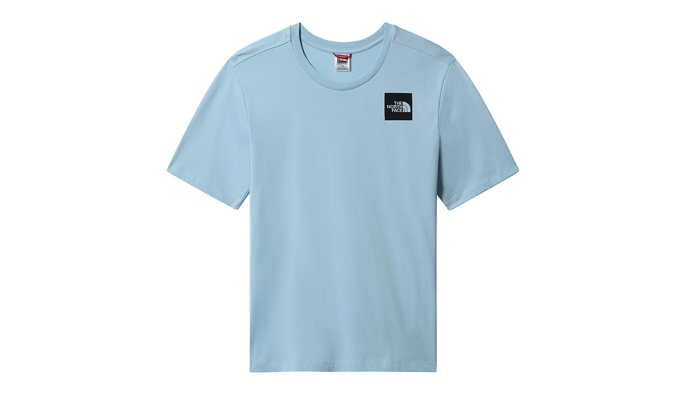 Modré tričko The North Face Relaxed Fine