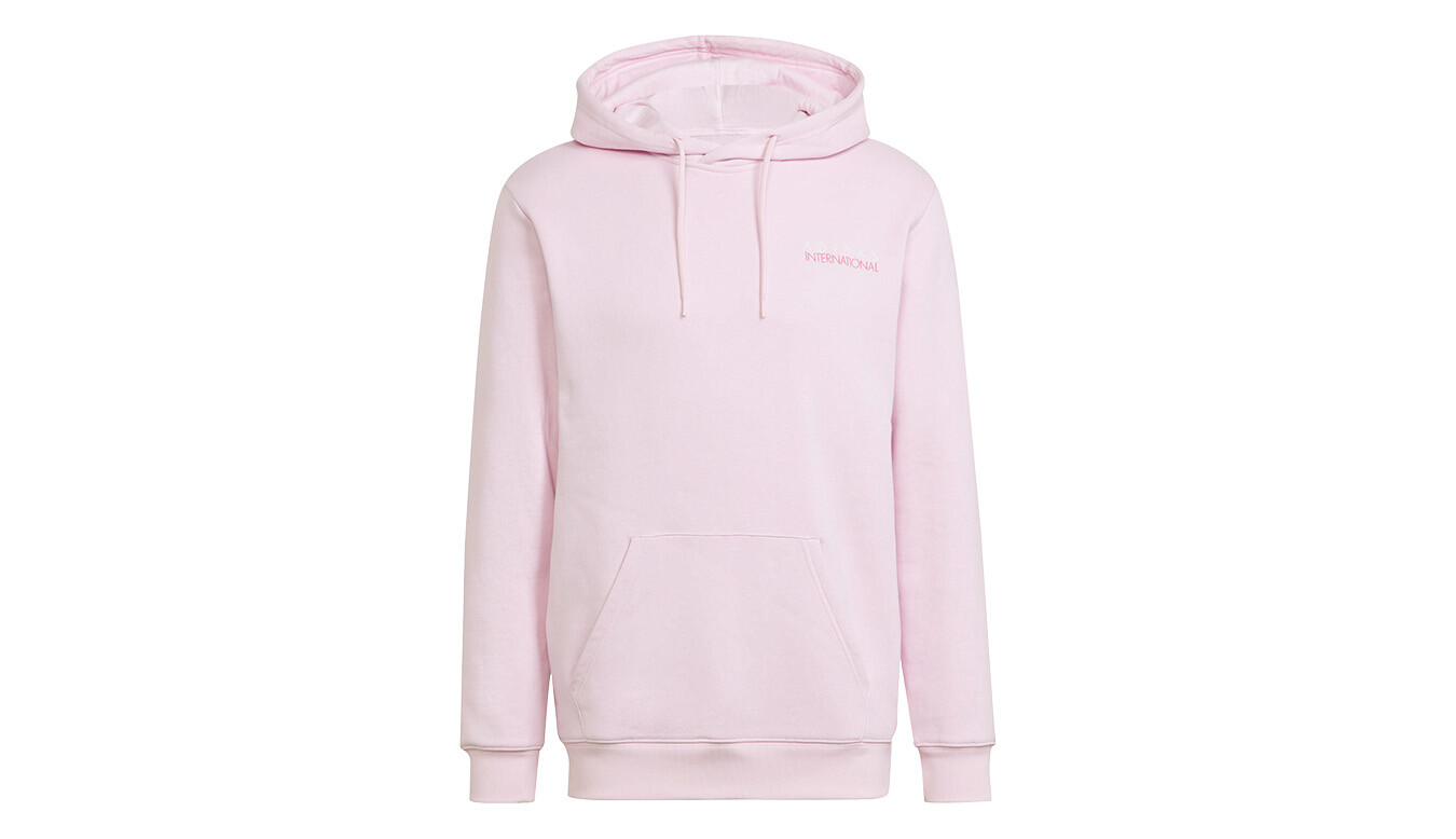 adidas Originals ružová mikina s kapucňou