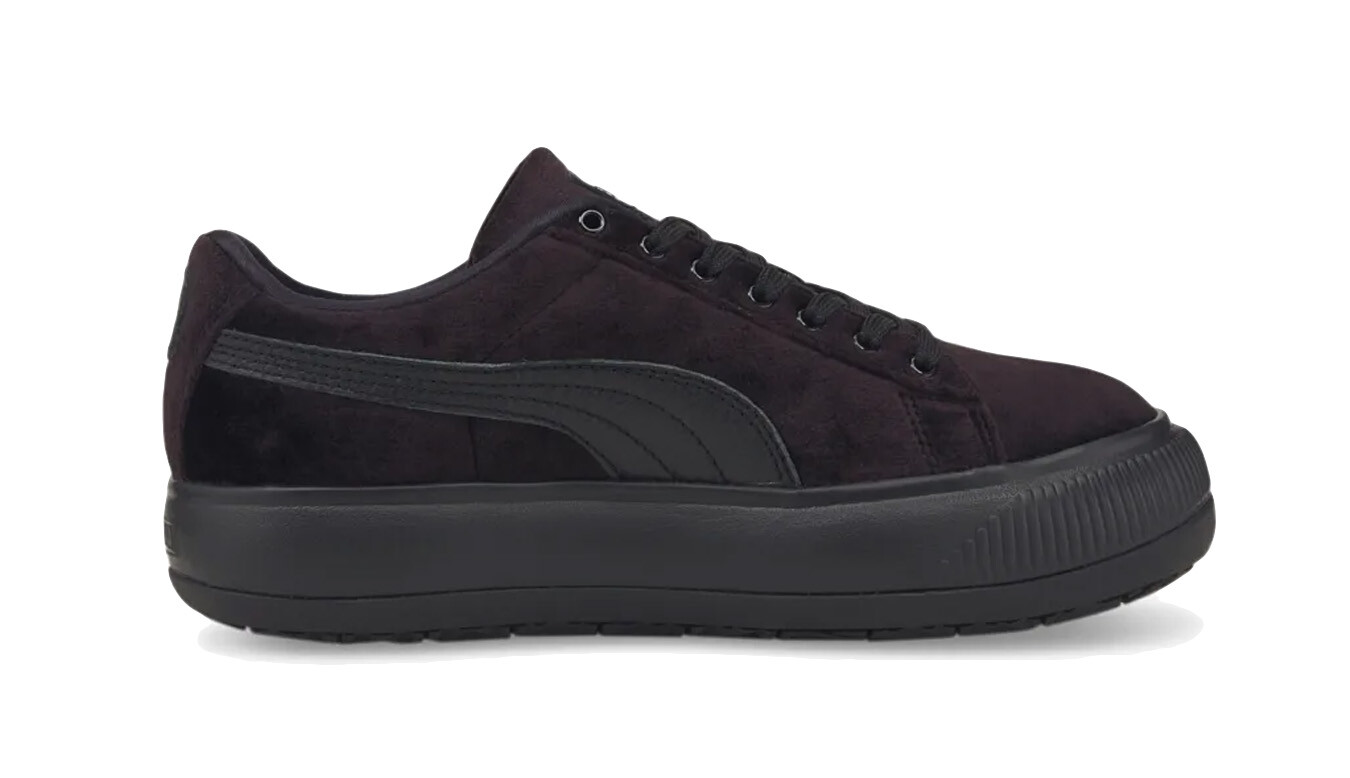 Dámske Puma Suede Mayu Velvet Bordeaux tenisky
