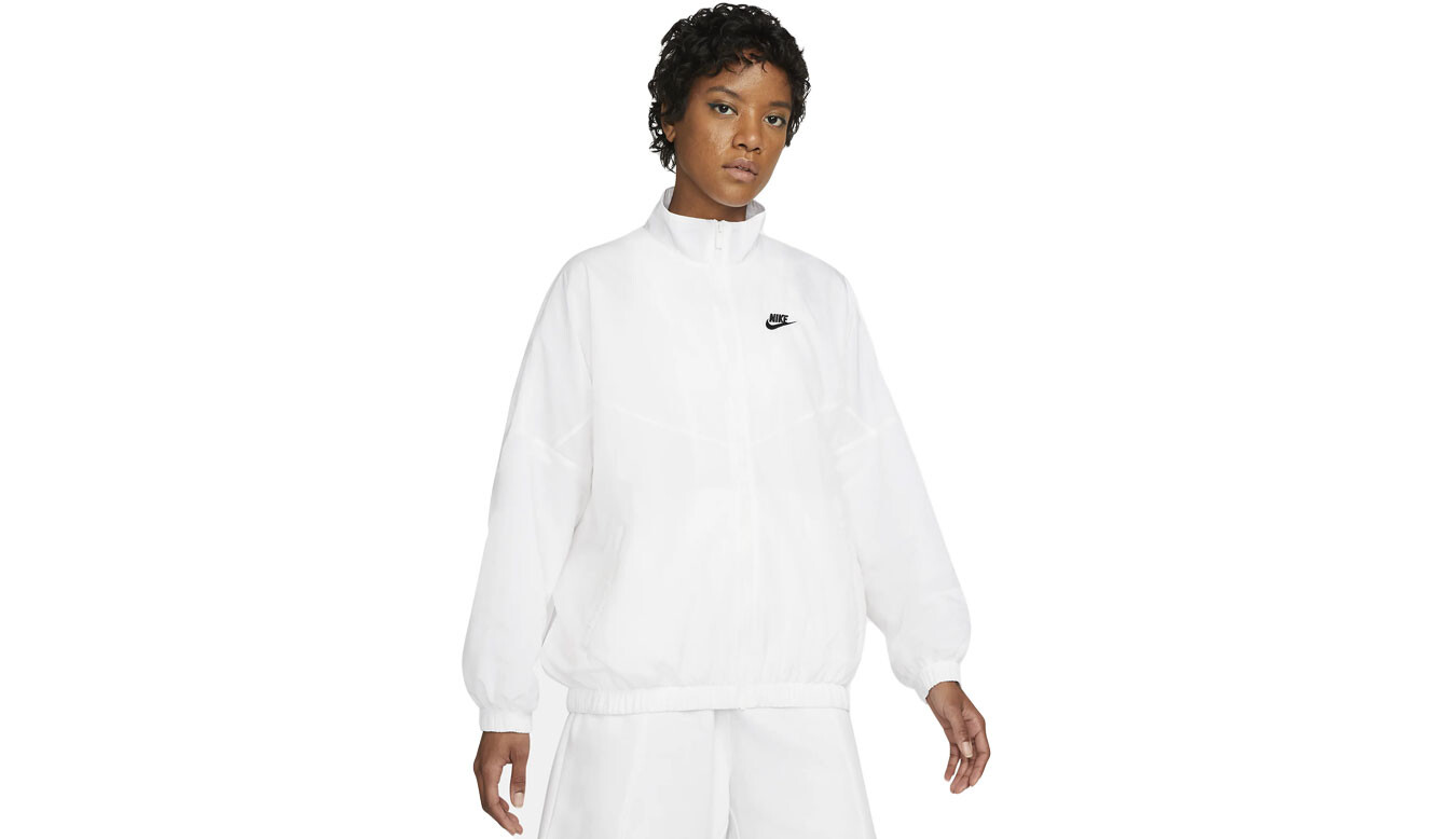 Bunda Nike Sportswear Essential Windrunner Wmns biela