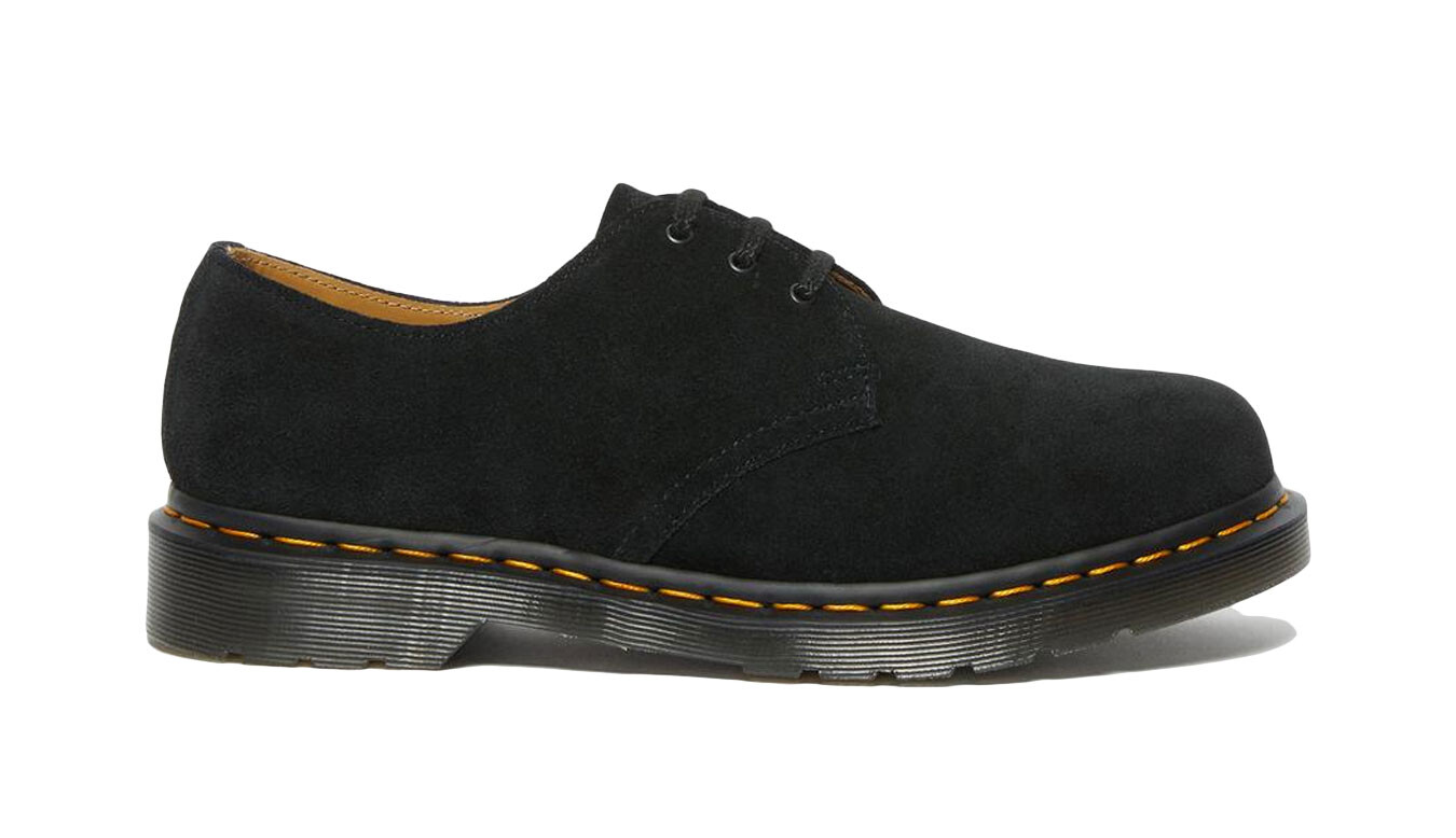 Dr. Martens 1461 Čierne semišové poltopánky