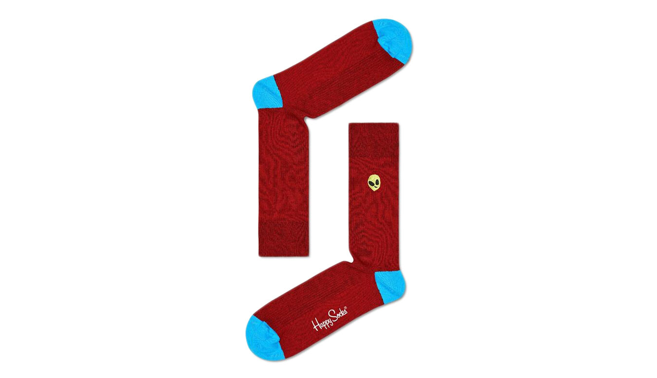 Veselé ponožky Happy Socks s výšivkou