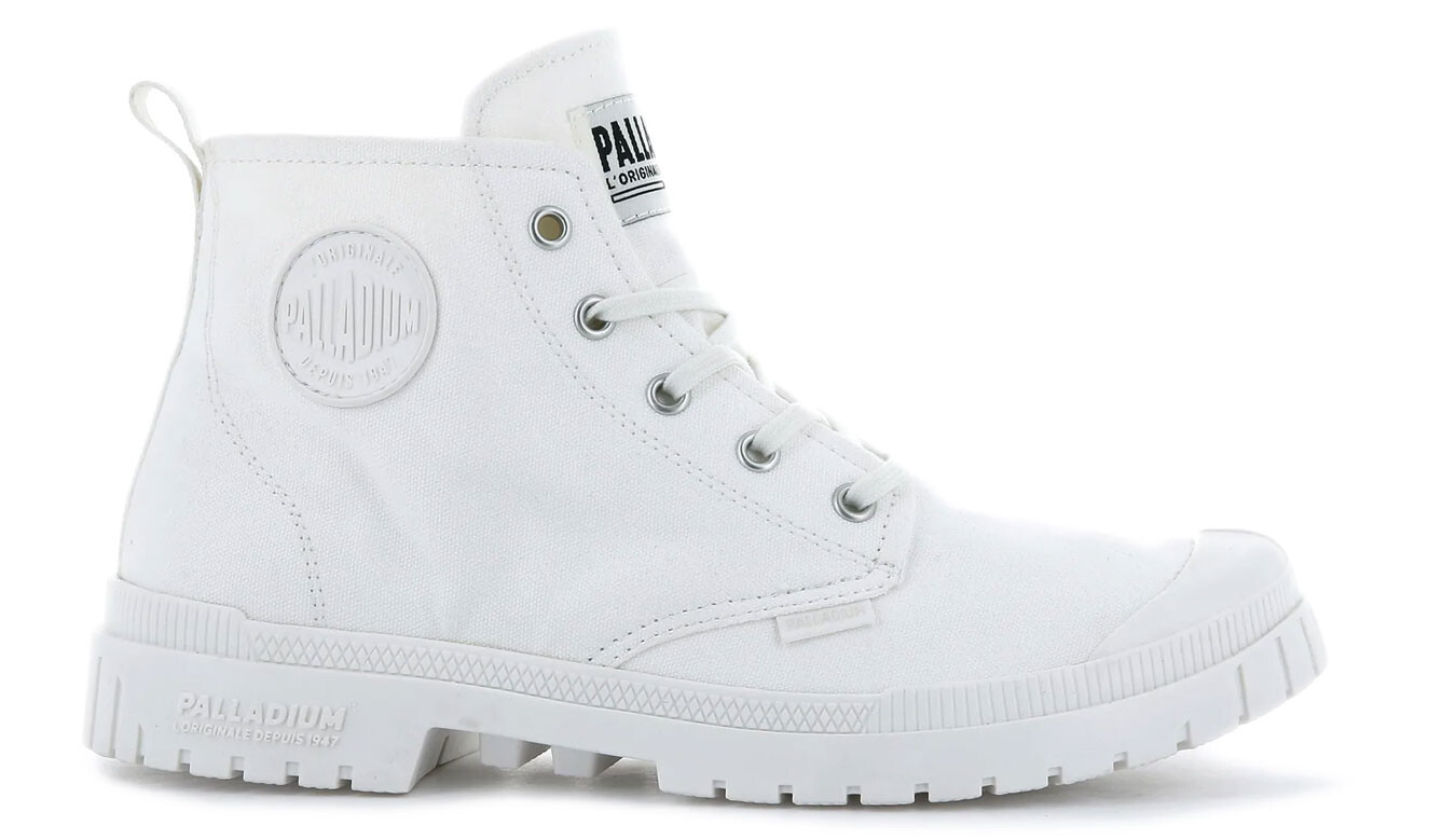Palladium Pampa SP20 Hi Canvas biele