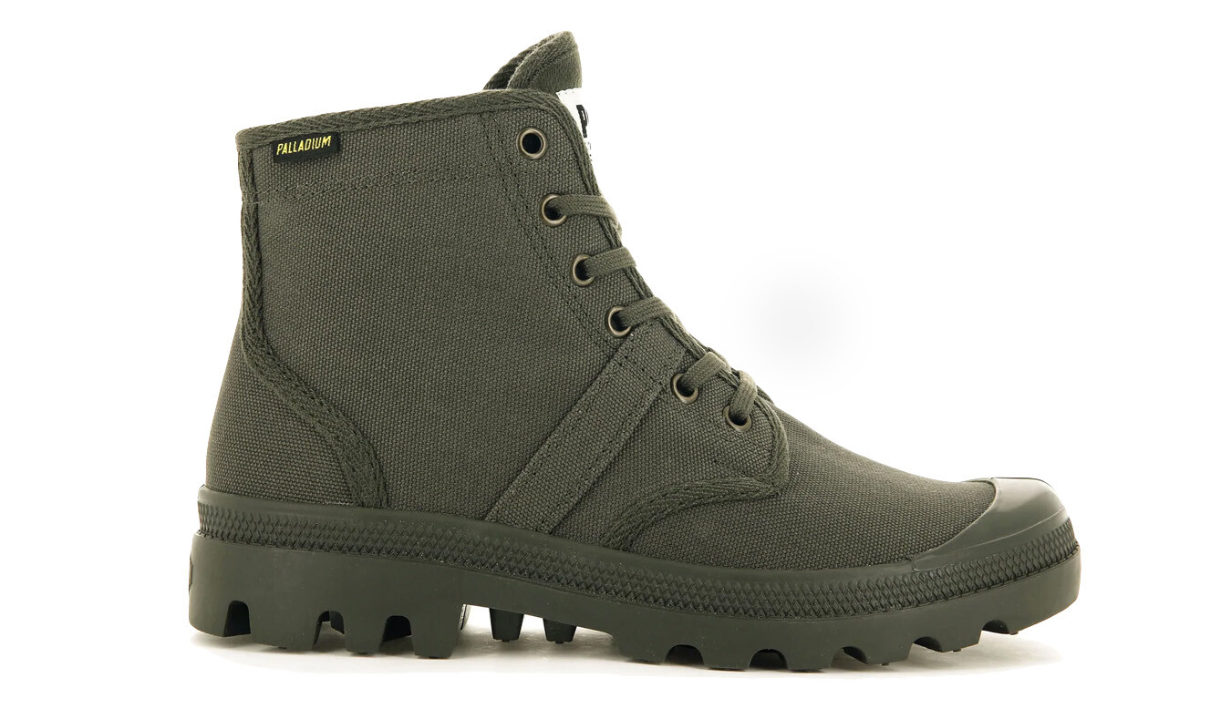 Členková obuv Palladium W Pallabrousse zelené