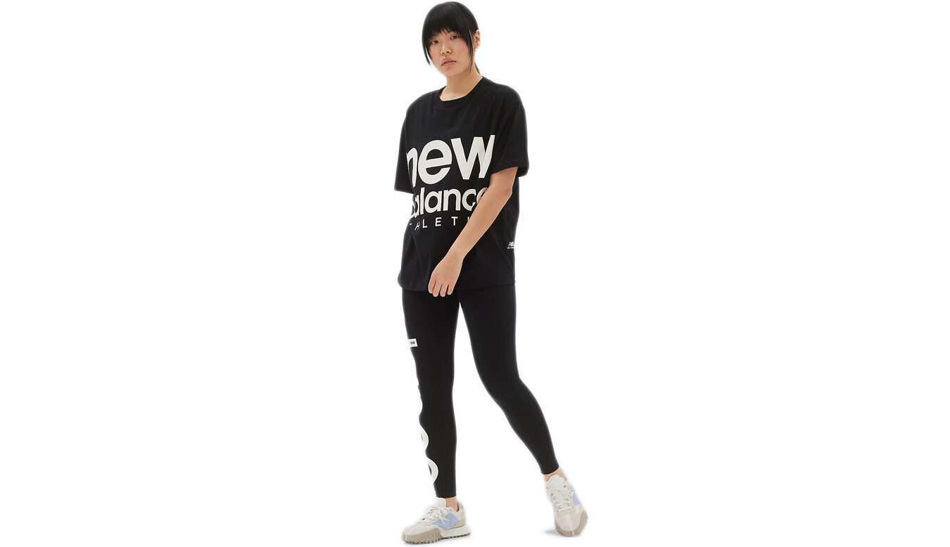 Čierne legíny New Balance Athletics