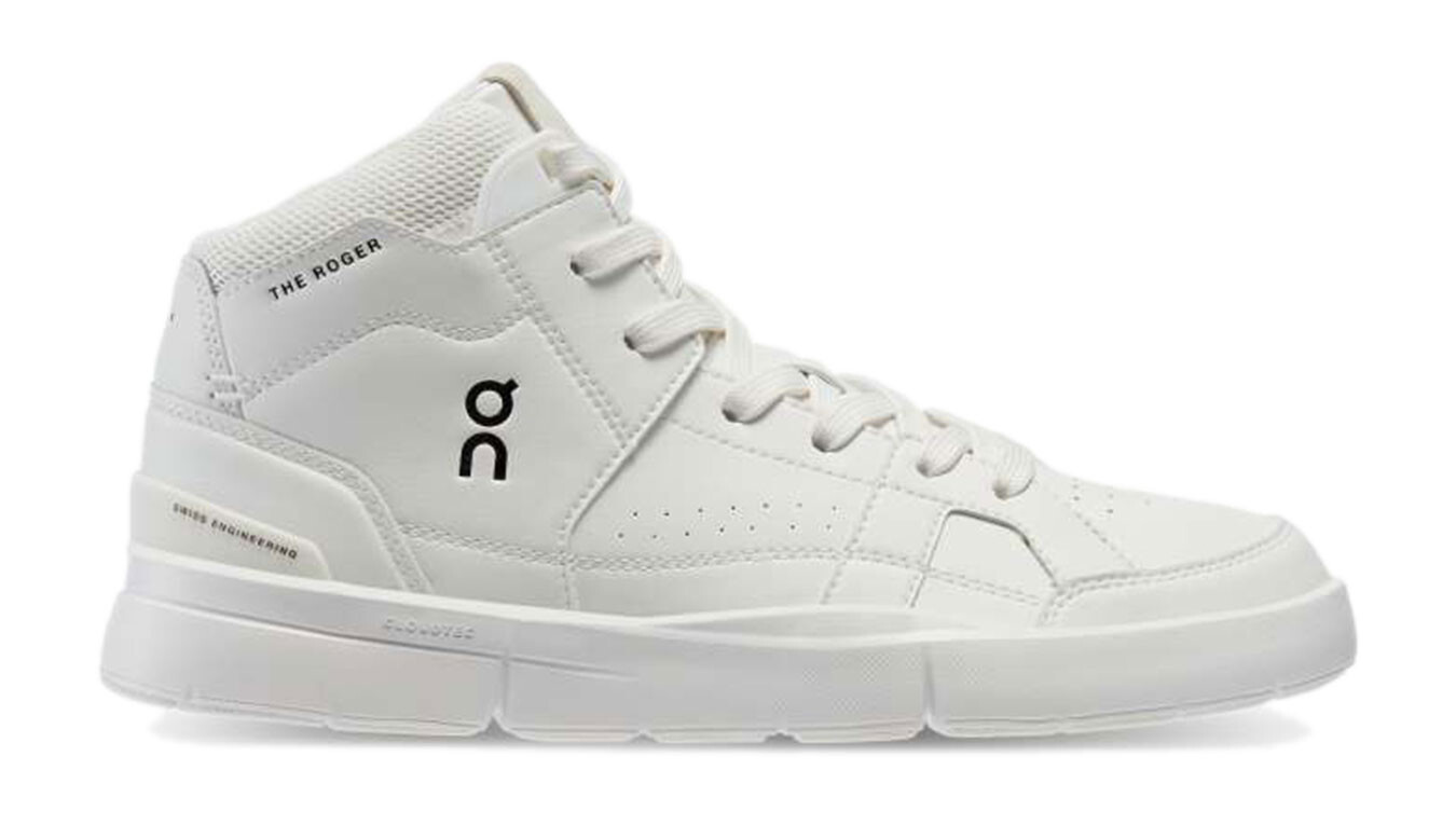 Sneakers On Running THE ROGER Clubhouse Mid White