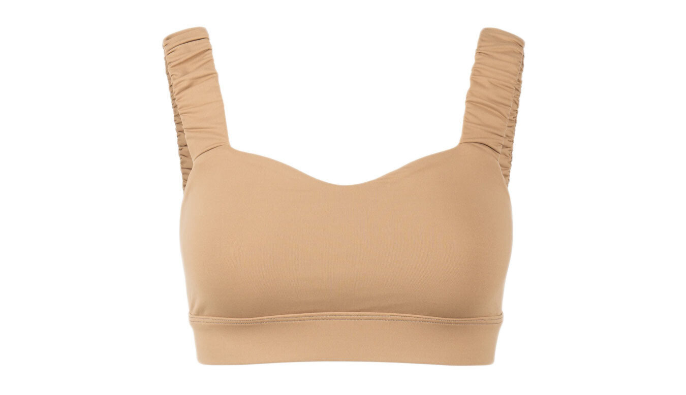 Norba Ruffle Wave Bra Sand Light Brown