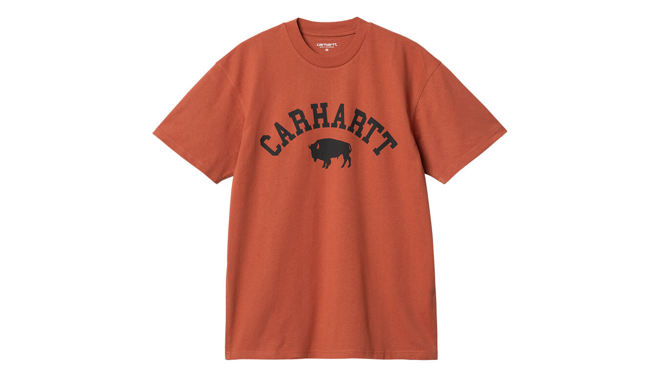 Carhartt WIP Pheonix tričko v oranžovej