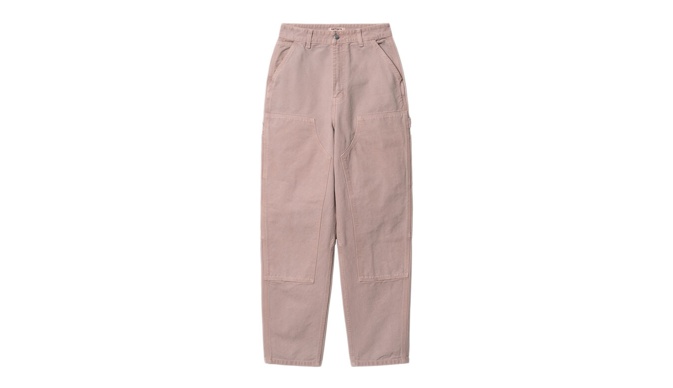 Nohavice Carhartt WIP W'Amherst Lupinus Pink