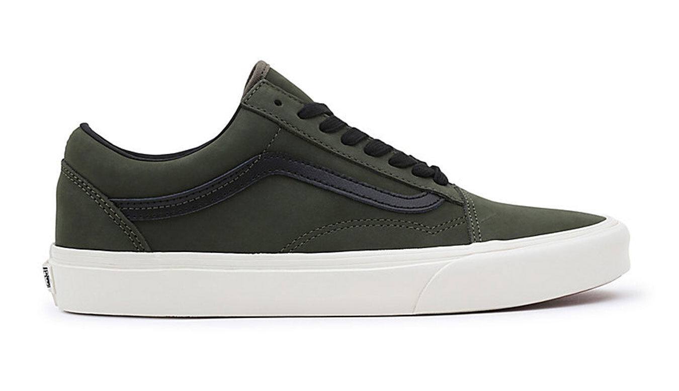 Sneakers - Vans Old Skool Nubuck Green