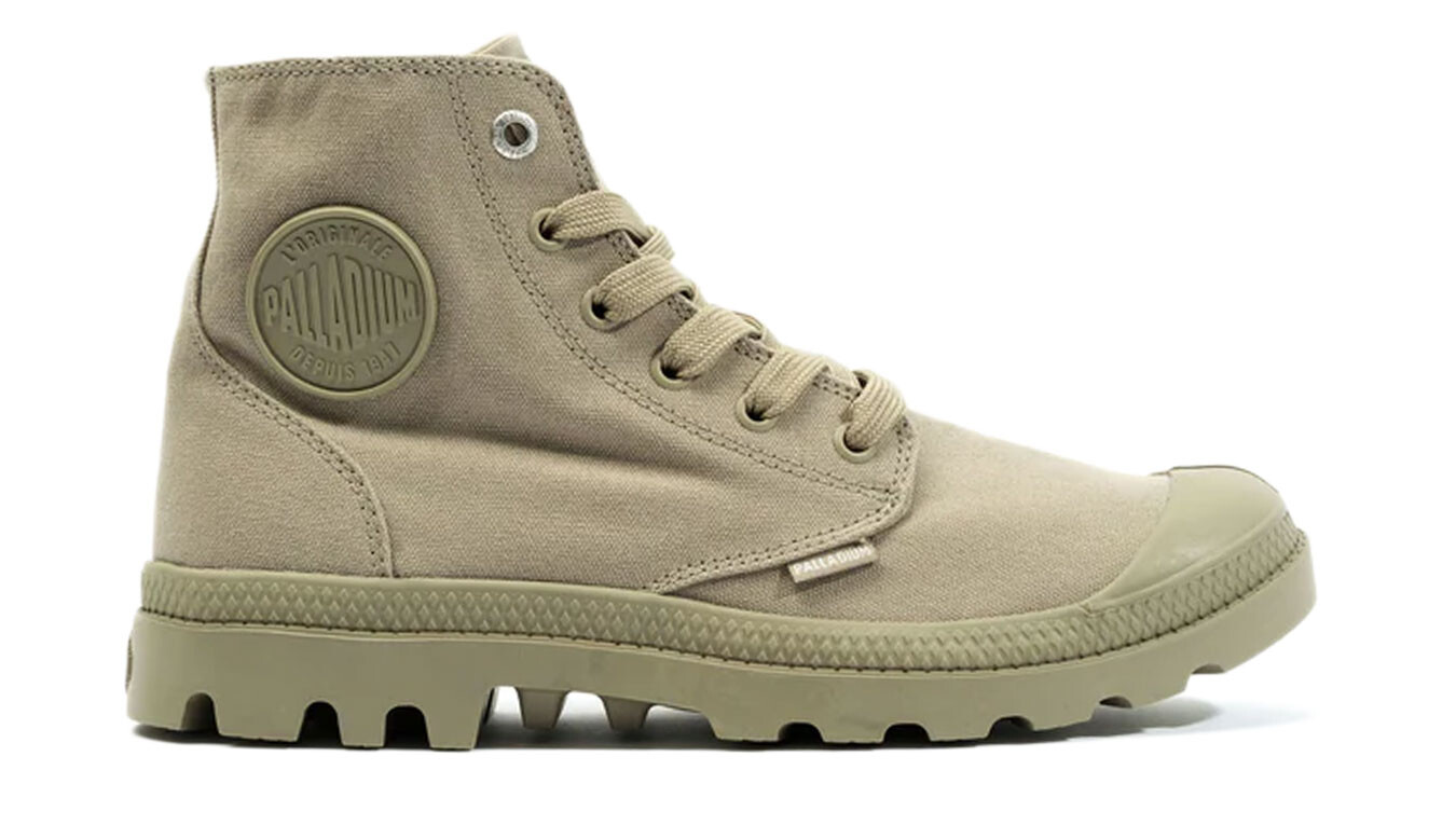 Tenisky Palladium Pampa Hi Mono Dune Green