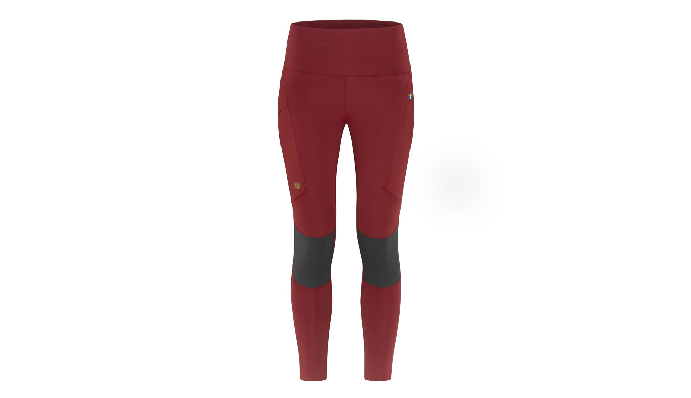 Fjällräven Abisko Trekking Tights PRO W červené
