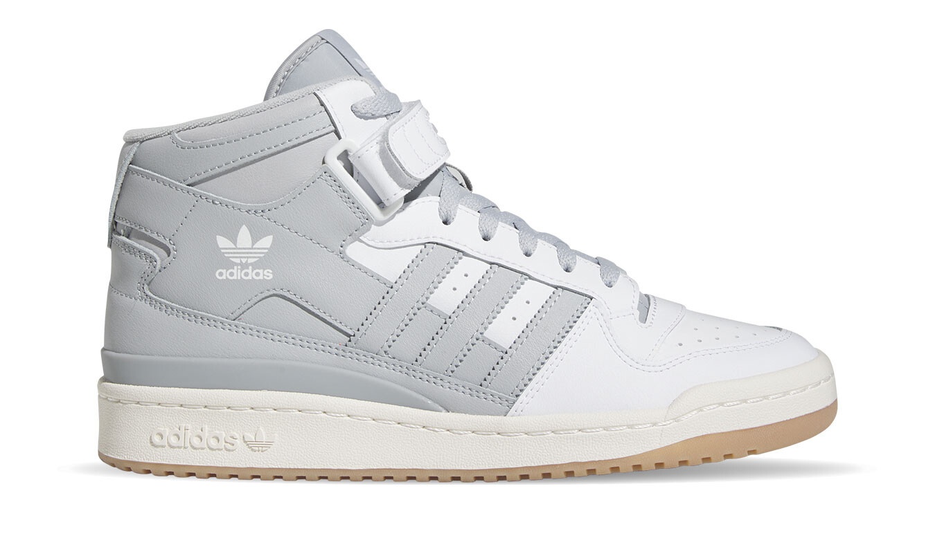 adidas Originals tenisky - Forum Mid Grey