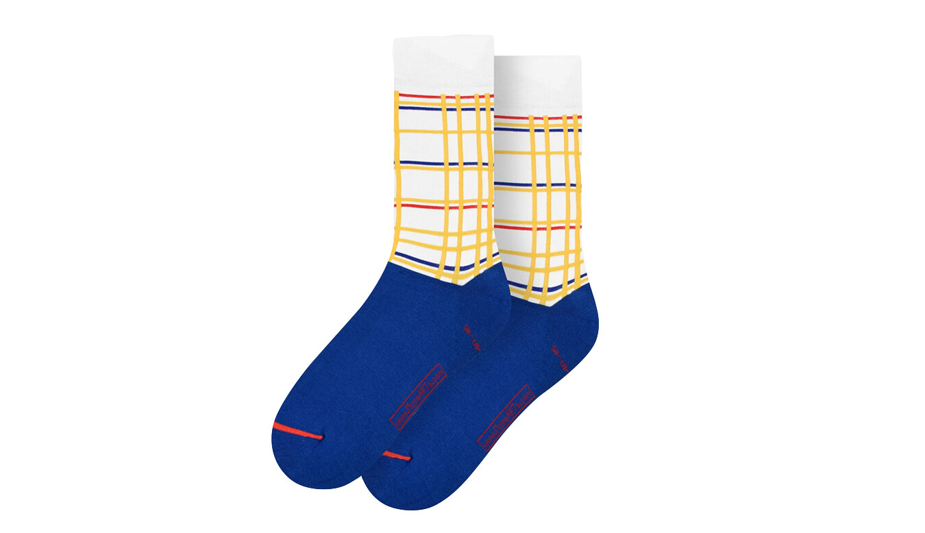 Veselé ponožky MuseARTa Piet Mondrian
