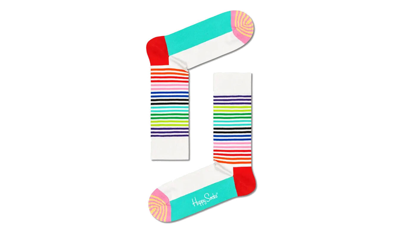 Happy Socks Half Stripe ponožky
