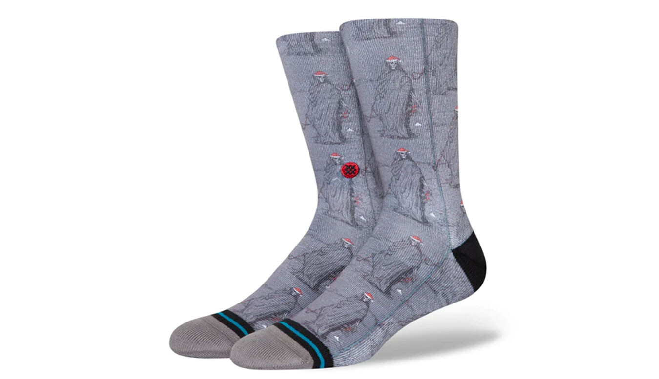 Ponožky Stance Happy Holideath Crew Grey