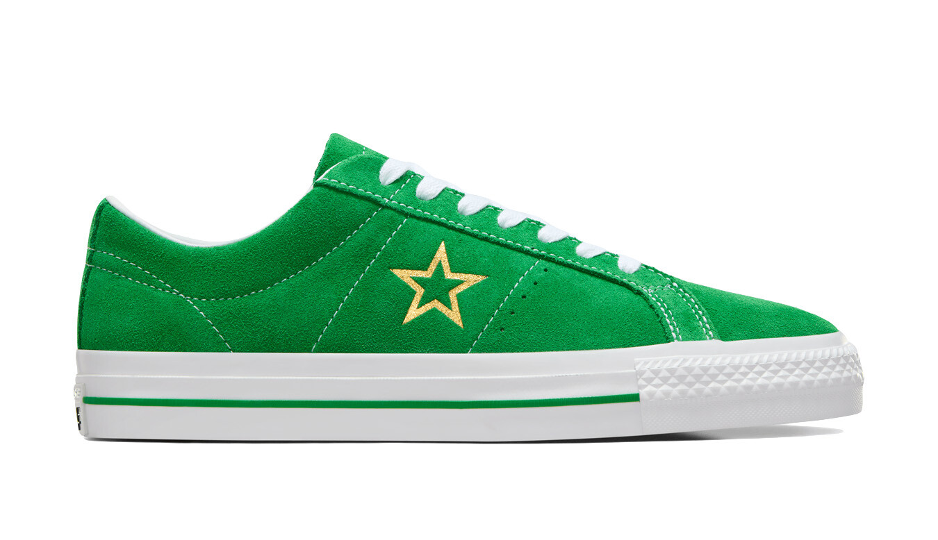 Tenisky Converse One Star Pro Suede Green
