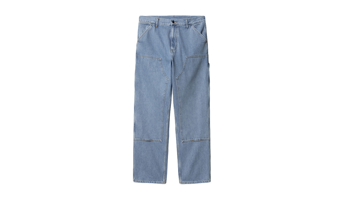 Carhartt WIP Double Knee Pant Blue