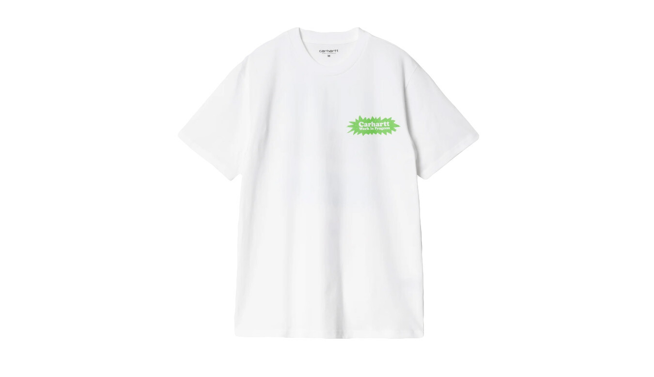 Carhartt WIP Bam tričko biele