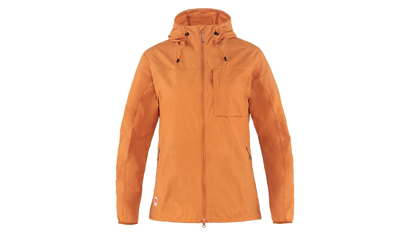 Fjällräven dámska vetrovka oranžová
